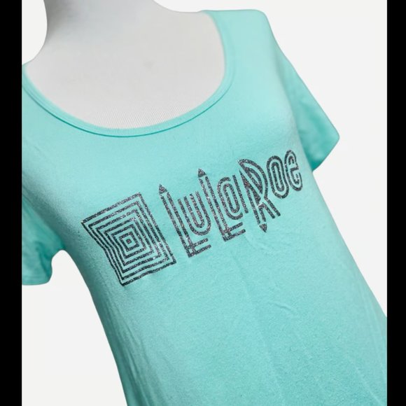 Lularoe Classic t Small Glitter logo rare custom - Picture 2 of 6